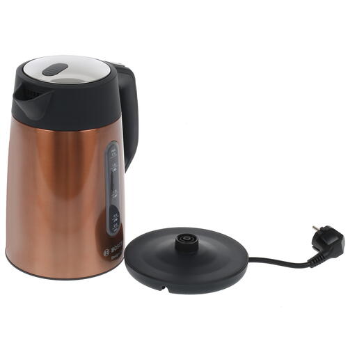 Купить Электрочайник Bosch TWK 4P439 коричневый  1615478. Характеристики, отзывы и цены в Донецке
