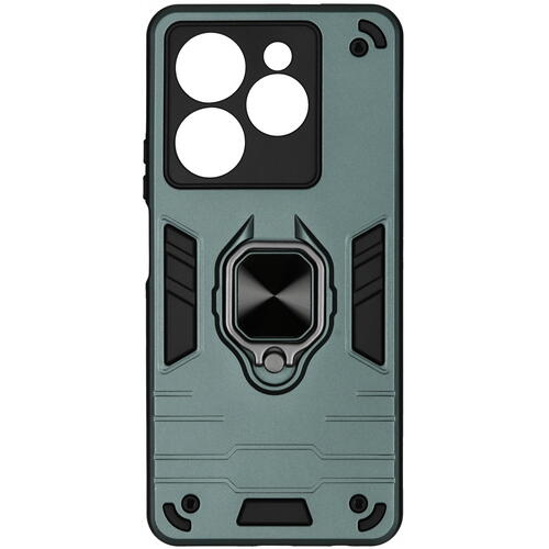 Купить Накладка  DF для Infinix HOT 40/ HOT 40 Pro зеленый/черный  5467000. Характеристики, отзывы и цены в Донецке