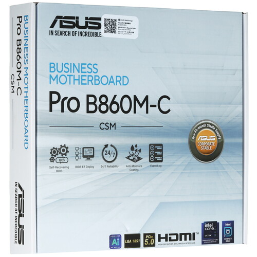 Купить Материнская плата ASUS Pro B860M-C-CSM  5637225. Характеристики, отзывы и цены в Донецке
