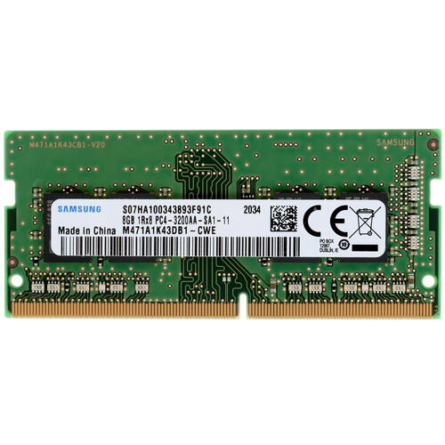 Купить Оперативная память SODIMM Samsung [M471A1K43DB1-CWE] 8 ГБ  1672420. Характеристики, отзывы и цены в Донецке