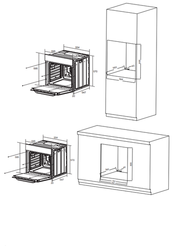 Купить Электрический духовой шкаф HAIER HOX-FT5AMTMB черный  9296791. Характеристики, отзывы и цены в Донецке