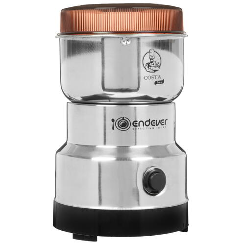 Купить Кофемолка электрическая Endever Costa-1064 серебристый  9082713. Характеристики, отзывы и цены в Донецке