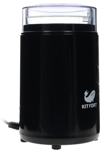 Купить Кофемолка электрическая Kitfort KT-1314 черный  1140130. Характеристики, отзывы и цены в Донецке