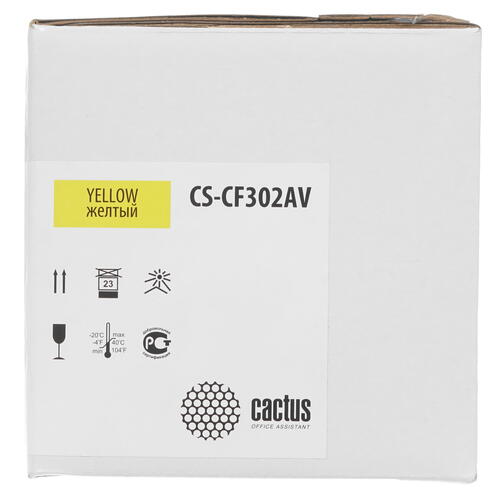 Купить Картридж лазерный Cactus CS-CF302A желтый, с чипом  7939338. Характеристики, отзывы и цены в Донецке