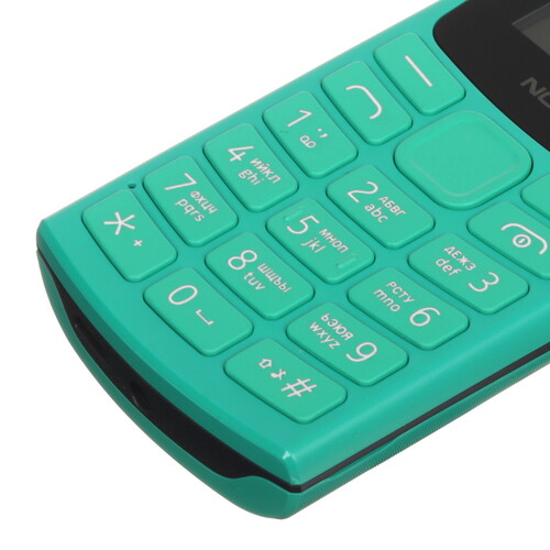 Купить Сотовый телефон Nokia 106 (2023) зеленый  5482585. Характеристики, отзывы и цены в Донецке