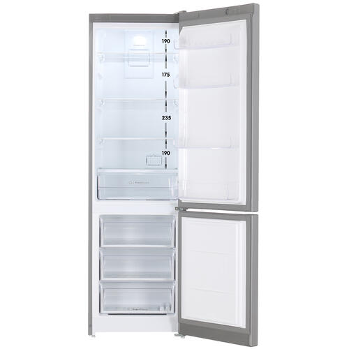 Купить Холодильник с морозильником  Indesit ITS 5200 XB серебристый  9082299. Характеристики, отзывы и цены в Донецке