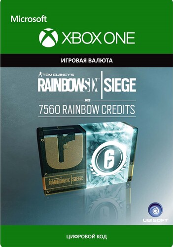 Купить Игровая валюта Tom Clancy's Rainbow Six Siege Currency pack  7560 Rainbow credits  4837374. Характеристики, отзывы и цены в Донецке