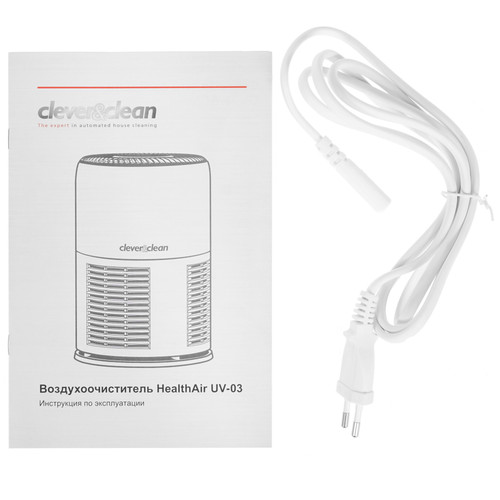 Купить Очиститель воздуха Clever&Clean HealthAir UV-03 белый  8194908. Характеристики, отзывы и цены в Донецке