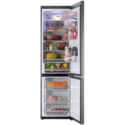 Купить Холодильник с морозильником   LG GC-B509QG9M бежевый  5451484. Характеристики, отзывы и цены в Донецке