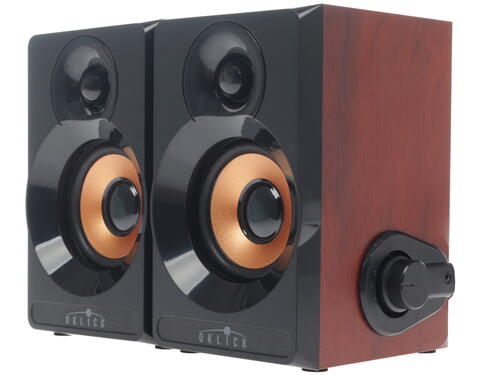 Купить Колонки Oklick OK-161 коричневый  1125061. Характеристики, отзывы и цены в Донецке