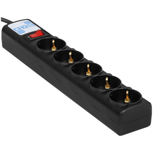 Купить Сетевой фильтр Power Cube SPG5-В1 черный  5089131. Характеристики, отзывы и цены в Донецке