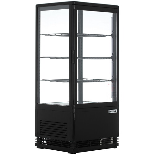 Купить Холодильная витрина   Viatto VA-RT-78B черный  9121851. Характеристики, отзывы и цены в Донецке