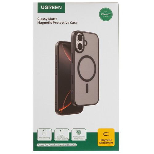 Купить Накладка  Ugreen для Apple iPhone 17 прозрачный  5643840. Характеристики, отзывы и цены в Донецке