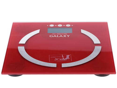 Купить Весы Galaxy GL 4851 красный  1045056. Характеристики, отзывы и цены в Донецке