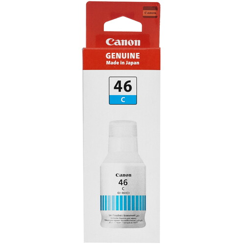 Купить Чернила пигментные Canon GI-46 C голубой  5457698. Характеристики, отзывы и цены в Донецке