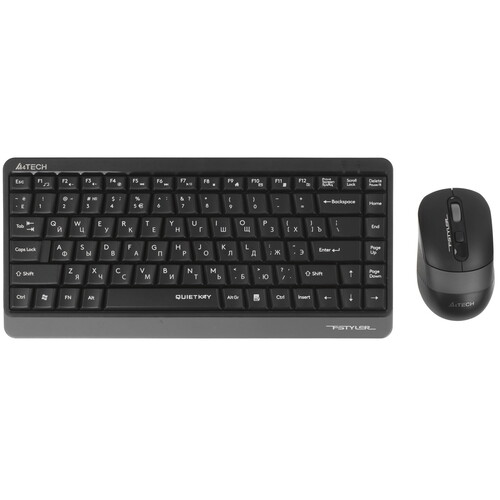 Купить Клавиатура+мышь беспроводная   A4Tech Fstyler FGS1110Q черный  9188923. Характеристики, отзывы и цены в Донецке
