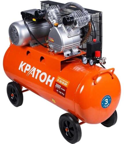 Купить Компрессор поршневой масляный Кратон AC-300-100-BDV  9024848. Характеристики, отзывы и цены в Донецке