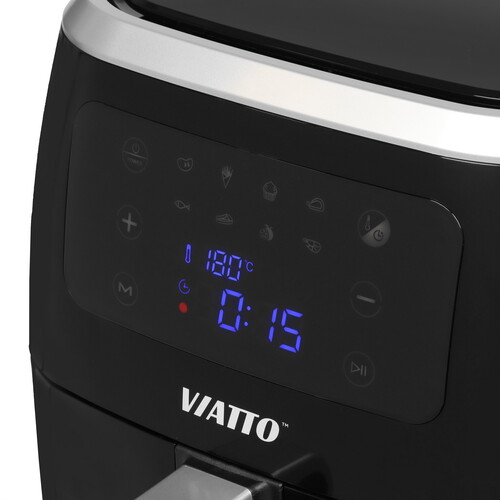 Купить Аэрогриль Viatto VA-AF677 черный  9906339. Характеристики, отзывы и цены в Донецке