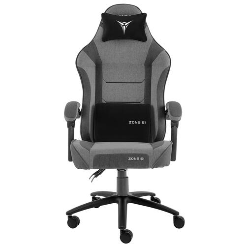 Купить Кресло игровое ZONE 51 INVADER X-Weave серый  9061729. Характеристики, отзывы и цены в Донецке