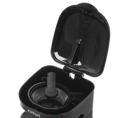 Купить Кофеварка капельная Kitfort KT-764 черный  5309135. Характеристики, отзывы и цены в Донецке