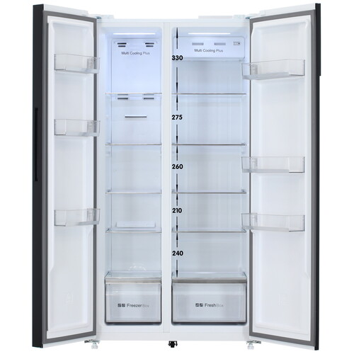 Купить Холодильник Side by Side   Nordfrost RFS 525DX NFGW белый  9069201. Характеристики, отзывы и цены в Донецке