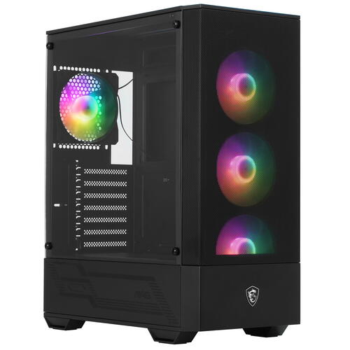Купить Корпус MSI MAG FORGE 112R [306-7G16X23-809] черный  5067896. Характеристики, отзывы и цены в Донецке