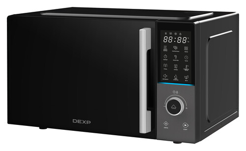 Купить Микроволновая печь DEXP DMW-25S900GW черный  9258395. Характеристики, отзывы и цены в Донецке