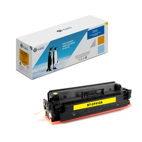 Купить Картридж лазерный G&G NT-CF412A желтый  5303843. Характеристики, отзывы и цены в Донецке