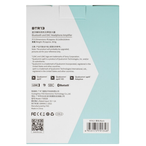 Купить Усилитель FIIO BTR13  5609527. Характеристики, отзывы и цены в Донецке