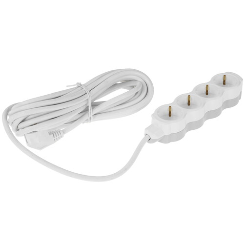Купить Удлинитель TDM ELECTRIC Люкс SQ1303-4061 белый  9277214. Характеристики, отзывы и цены в Донецке