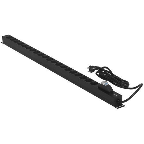 Купить Блок розеток ExeGate ServerPro PDU-V201 Al-20S-EU3-1P  9104402. Характеристики, отзывы и цены в Донецке