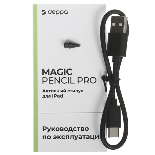 Купить Стилус Deppa Magic Pencil Pro для Apple iPad серый  5475526. Характеристики, отзывы и цены в Донецке