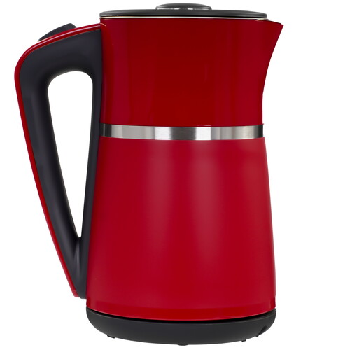 Купить Электрочайник Atlanta ATH-2448 бордовый  9191813. Характеристики, отзывы и цены в Донецке