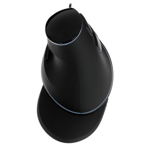 Купить Вертикальная мышь проводная DEXP KM-3008BU  черный  1663644. Характеристики, отзывы и цены в Донецке