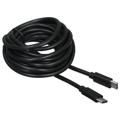 Купить Кабель круглый Aceline USB Type-C - USB Type-C черный 3 м  9144609. Характеристики, отзывы и цены в Донецке