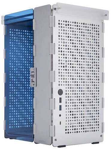 Купить Корпус InWin POC ONE [IW-CS-POCONESIL] серебристый  5615074. Характеристики, отзывы и цены в Донецке