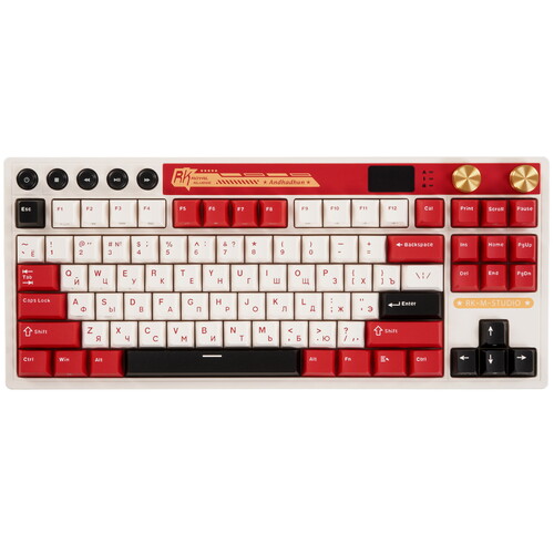 Купить Клавиатура проводная + беспроводная Royal Kludge M87  9226438. Характеристики, отзывы и цены в Донецке