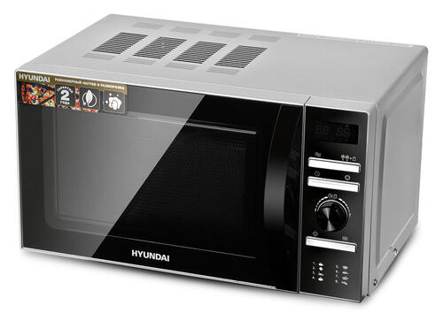 Купить Микроволновая печь Hyundai HYM-D3026 серебристый  5336086. Характеристики, отзывы и цены в Донецке
