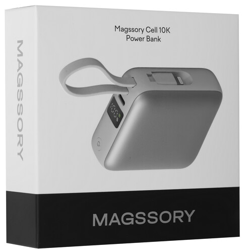 Купить Портативный аккумулятор Magssory Cell 10K серый  9290191. Характеристики, отзывы и цены в Донецке