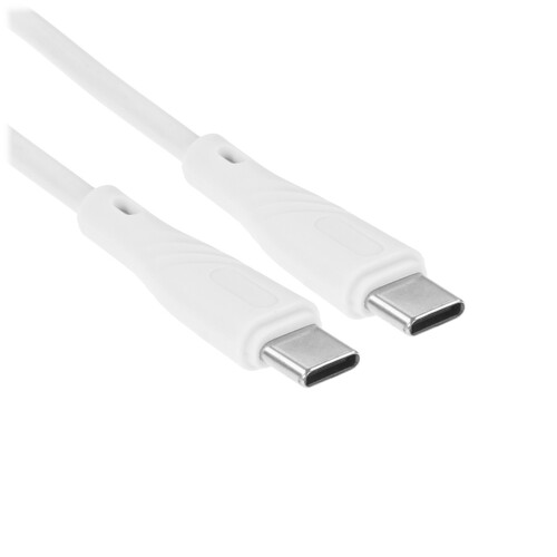 Купить Кабель круглый Cablexpert USB Type-C - USB Type-C белый 2 м  5452416. Характеристики, отзывы и цены в Донецке