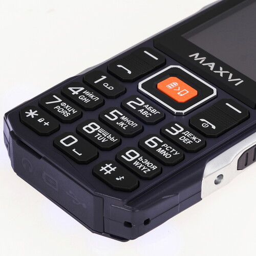 Купить Сотовый телефон Maxvi T20 синий  5476422. Характеристики, отзывы и цены в Донецке