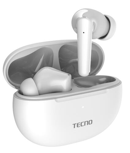 Купить Наушники TWS Tecno Buds 3 белый  5412697. Характеристики, отзывы и цены в Донецке