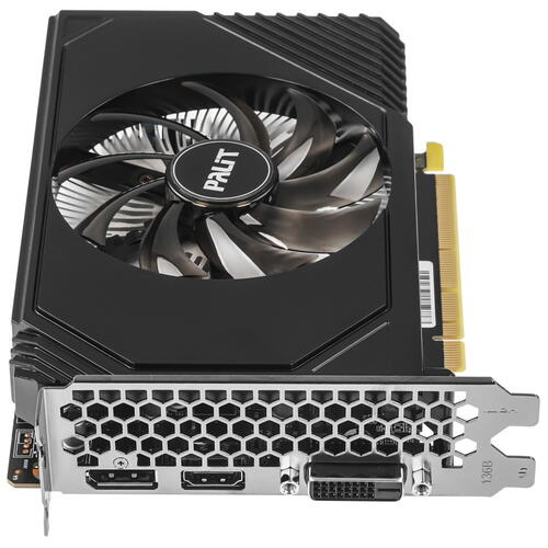 Купить Видеокарта Palit GeForce RTX 3050 StormX OC [NE63050S18JE-1070F]  5448386. Характеристики, отзывы и цены в Донецке
