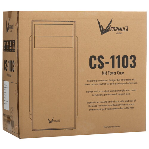 Купить Корпус Formula V Line CS-1103  9229570. Характеристики, отзывы и цены в Донецке