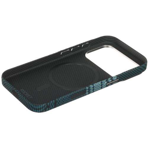 Купить Накладка  Rocket Graphic для Apple iPhone 17 Pro синий/голубой, черный  5639093. Характеристики, отзывы и цены в Донецке