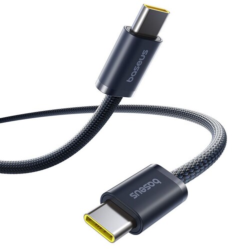 Купить Кабель круглый Baseus USB Type-C - USB Type-C серый 2 м  5627603. Характеристики, отзывы и цены в Донецке