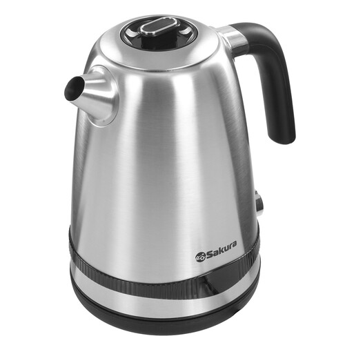 Купить Электрочайник Sakura Premium SA-2177DS серебристый  9214098. Характеристики, отзывы и цены в Донецке