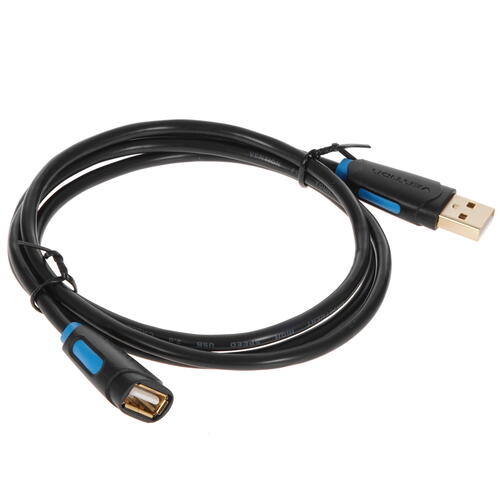 Купить Кабель Vention USB 2.0 Type-A - USB 2.0 Type-A  5344209. Характеристики, отзывы и цены в Донецке
