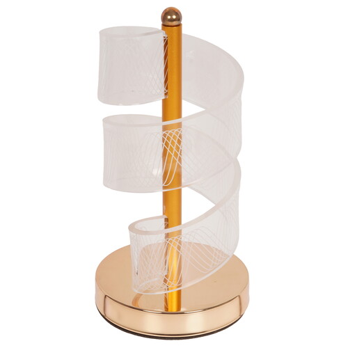 Купить Настольный светильник RISALUX Спираль золотистый  9176756. Характеристики, отзывы и цены в Донецке