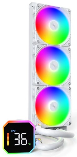 Купить Система охлаждения Montech HyperFlow Digital 360  белая  5633182. Характеристики, отзывы и цены в Донецке